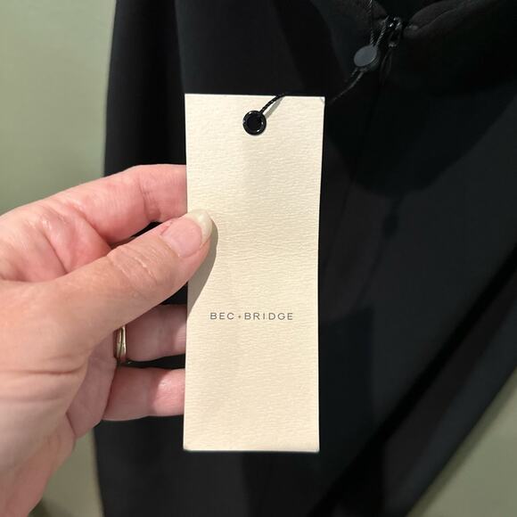 Bec & Bridge Iris Cut-Out Halter A-Line Midi-Dress - Picture 5 of 10